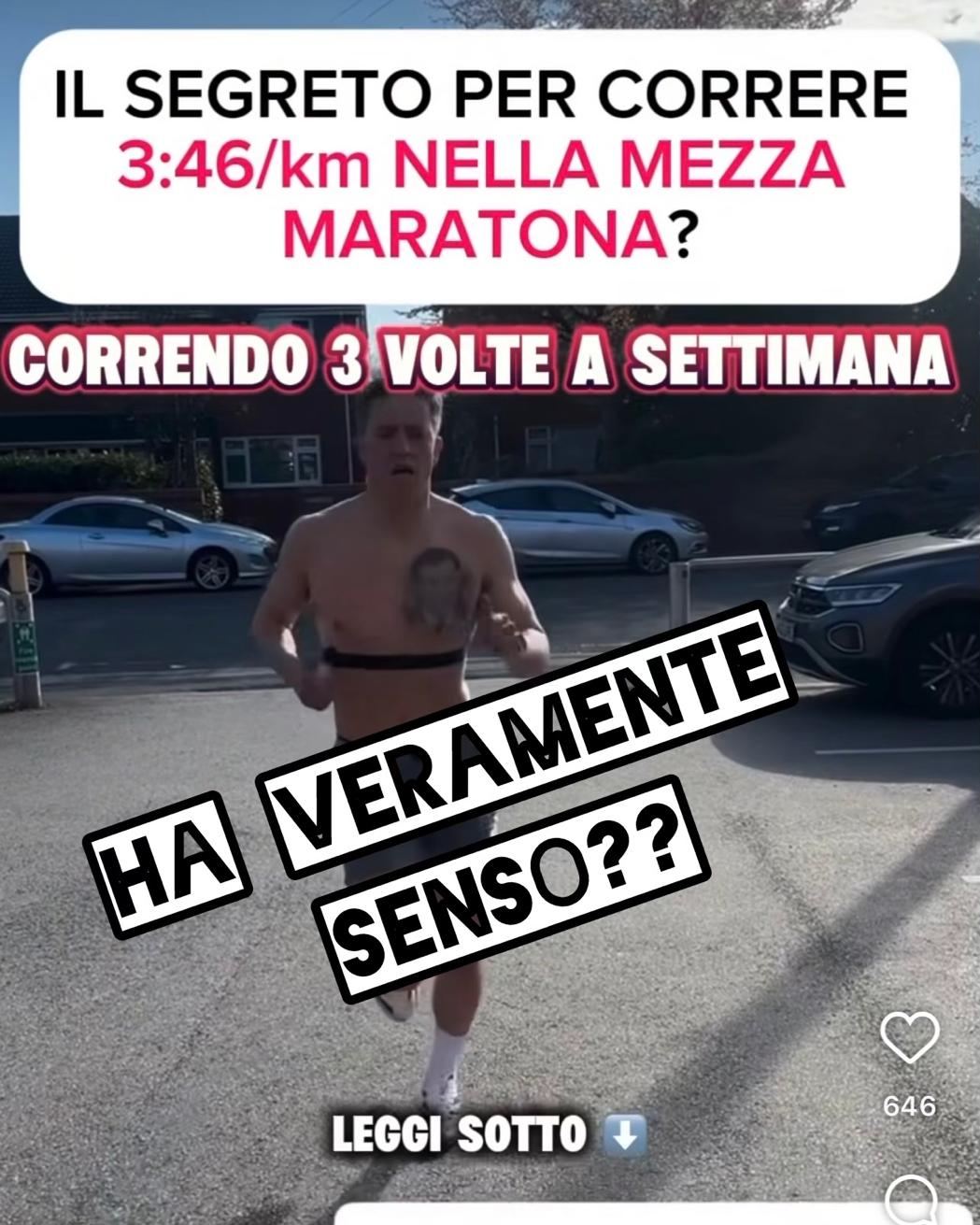 📉 "CORRI LA MEZZA A 4:00/KM CON QUESTO ALLENAMENTO!"
📈 "ECCO IL METODO PER FINIRE LA MARATONA IN 2H59!"
Ogni giorno inciampo in pagine che promettono risultati miracolosi nella corsa.
Come se bastasse seguire “la tabella giusta” per diventare più forti.
La verità? NON FUNZIONA COSÌ.
Allenarsi bene significa personalizzare, adattare, costruire nel tempo.
Non esiste l’allenamento magico.
Non basta copiare il piano del campione o del tuo amico che va forte come un treno.
Ci sei tu, il tuo corpo, la tua testa e il tuo percorso.
Questo deve essere chiaro.
Le pagine serie, gli allenatori seri e chi divulga informazioni devono scriverlo e dirlo chiaramente.
BASTA CON STE CXXXXTE!!!!
Se corri, meriti verità, non illusioni.
Correre è fatica, pazienza, disciplina. Non marketing.
#corsa #allenamentocorsa #mezzamaratona #maratona #runresponsibly #runninglife #Mezzamaratona #maratona #Allenamento #RunningMotivation #RunnerLife #NeverGiveUp #CorsaSuStrada #Correre #runningmilo #Disciplina #corsa #AllenamentoMentale #ikkosatletitaranto #runninglifestyle✌️ #corsainmontagna #marathon #benessere #running