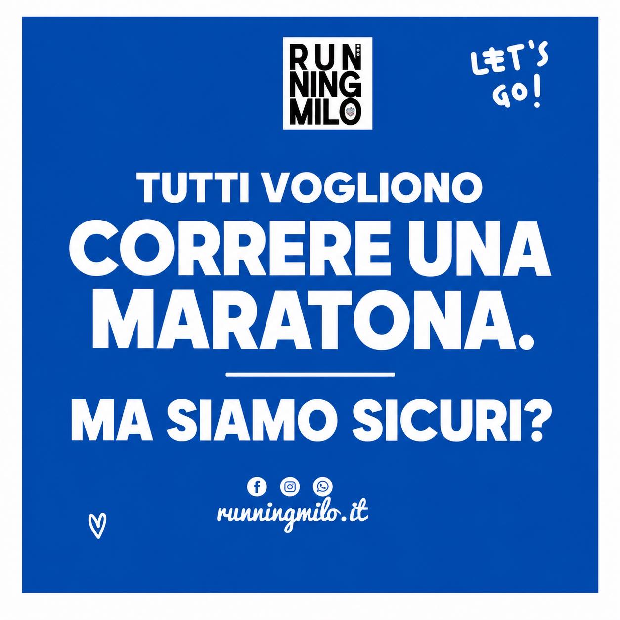 Tra poco inizieranno le prime maratone autunnali.

Io quest’anno, purtroppo, le guarderò da fuori. Continuo il mio percorso di riabilitazione e punto a quelle primaverili.

Ieri una persona che di corsa sa poco mi ha chiesto:

“Tu cosa pensi della maratona?”

Per me la maratona è ancora LA REGINA DELLE DISTANZE.

Quando ho iniziato a correre, circa dieci anni fa, i 42,195 km erano una distanza rispettata, temuta e considerata complicata.

Oggi, complice il mondo social e certi influencer, sembra quasi diventata una moda.

Hai iniziato a correre?
Quando fai la maratona?

Come se per essere un vero runner fosse obbligatorio correrla.

No.

Puoi essere un grandissimo runner senza aver mai corso 42 km.

E soprattutto correre una maratona non significa soltanto arrivare al traguardo.

Significa prepararla.

Mi chiedono spesso quanto tempo serva e la risposta più comune è:

“Tre mesi.”

Può essere vero, ma per chi ha già una base solida, corre da tempo, magari arriva dalle 10 km e dalle mezze e conosce il proprio corpo.

Non per chi oggi compra le prime scarpe e domani decide che tra 12 settimane correrà una maratona perché lo ha visto sui social.

La maratona richiede motivazione, pazienza, consapevolezza e rispetto.

Rispetto per la distanza.
Ma soprattutto rispetto per il proprio fisico.

Perché al 30mo chilometro non contano i follower, i like o le frasi motivazionali.

Resti tu.

Tu e tutto quello che hai costruito nei mesi precedenti.

La maratona non deve essere riservata a pochi.

Deve semplicemente tornare ad essere rispettata.

E voi come la pensate?
La maratona oggi viene affrontata con troppa leggerezza?

Scrivetemelo nei commenti.

#runningmilo #corsa #ikkosatletitaranto #maratona #mezzamaratona #corsainmontagna