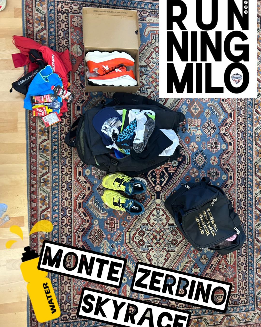🎒 Il solito casinò pre-gara.
Ore passate a fissare la sacca del trail come se si dovesse partire per l’Everest.
Metto il k-way o no? Quante barrette? Bastoncini sì o bastoncini no?
E poi i calzini “giusti”, quelli vecchi, ma buoni😀
Ogni volta la stessa scena. Un mix di ansia, entusiasmo e controlli infiniti.
Ma alla fine è anche questo il bello: prepararsi per affrontare qualcosa che ti farà uscire dalla zona di comfort.
#TrailRunning #PreGara #RunnerLife #TrailVibes #RUNNINGMILO #RunningMotivation #Allenamento #maratona #RunnerLife #NeverGiveUp #CorsaSuStrada #Correre #runningmilo #Disciplina #corsainmontagna #runninglifestyle✌️ #ikkosatletitaranto #AllenamentoMentale #corsa #marathon #benessere #running
