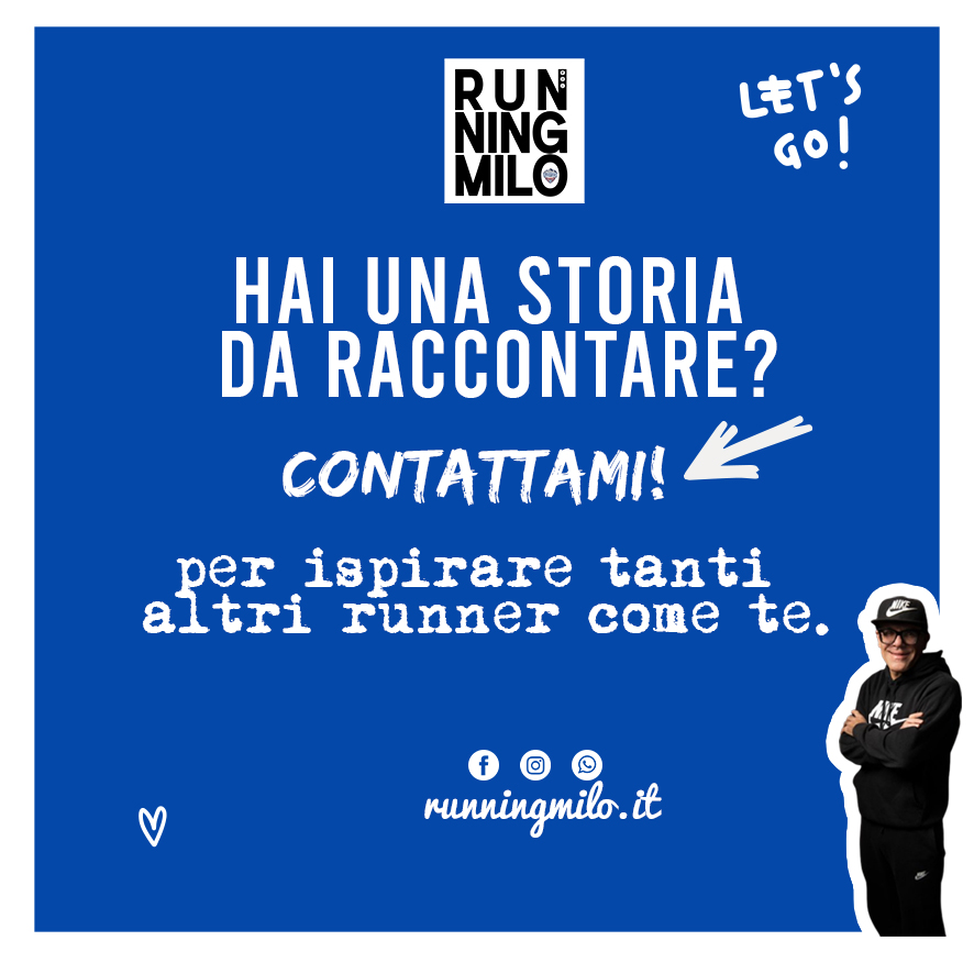🎙 HAI UNA STORIA CHE MERITA DI ESSERE ASCOLTATA? 🏃♀️🏃♂️
Hai iniziato a correre per superare un momento difficile?
Hai trovato nella corsa la tua rinascita?
Hai vissuto un'esperienza che ha cambiato il tuo modo di vedere la vita grazie a un paio di scarpe e una strada da percorrere?
Raccontami la tua storia.
La pubblico sul blog RUNNINGMILO e la condivido su tanti social dedicati alla corsa, dove potrà ispirare altri runner come te.
Perché ogni passo ha un significato, e alcune storie meritano di correre lontano. 🧡
📩 Scrivimi in privato o nei commenti se vuoi condividere la tua esperienza!
#RunningMilo #StorieDiCorsa #RunnerLife #Motivazione #Corsa #StorieCheIspirano #RunnersItalia #Mezzamaratona #maratona #Allenamento #NeverGiveUp #RunnerLife #CorsaSuStrada #Correre #runningmilo #Disciplina #marathon #corsa #AllenamentoMentale #ikkosatletitaranto #runninglifestyle✌️ #corsainmontagna #benessere #running